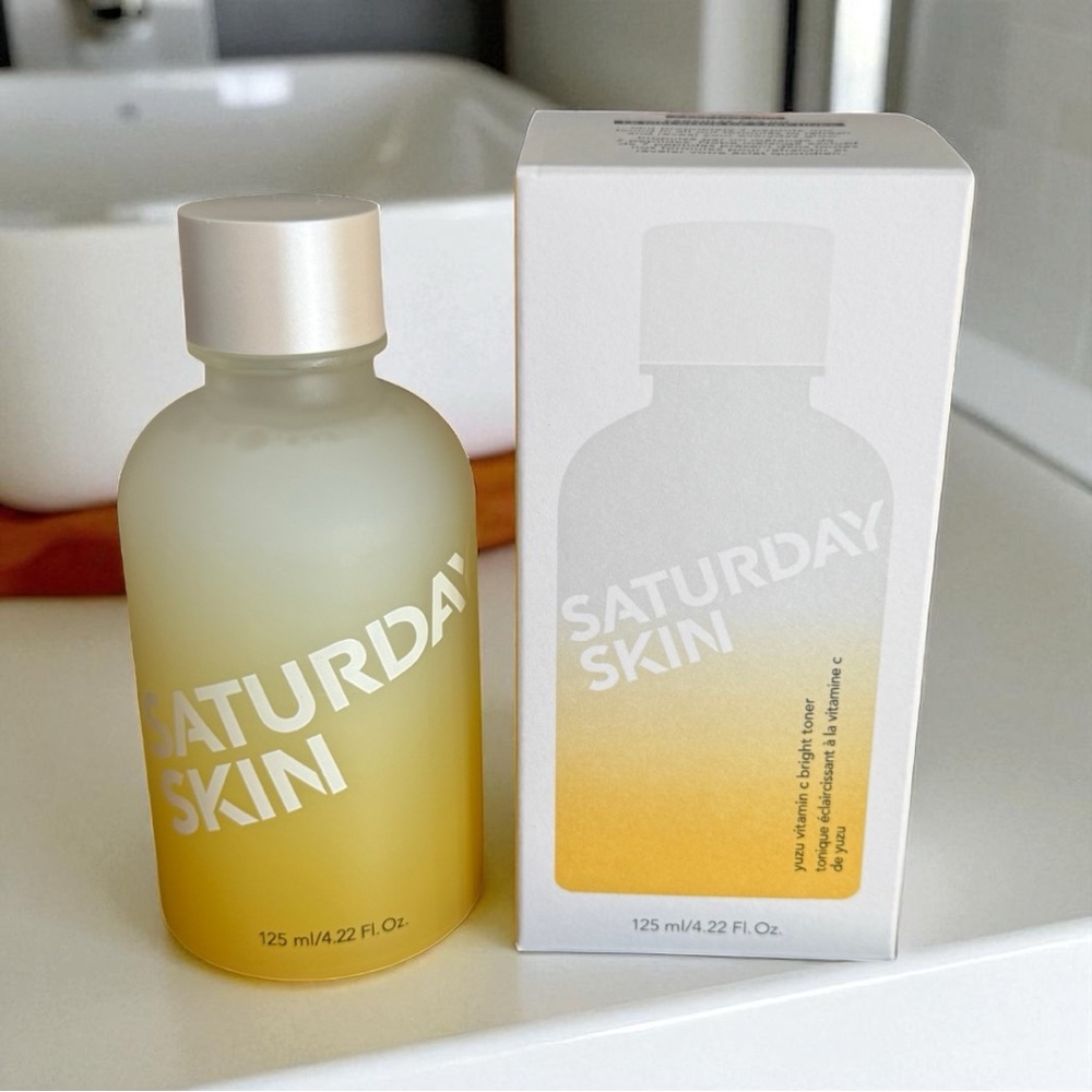 ☀️Saturday Skin Yuzu Vitamin C Bright Toner 125ml Hydrating Brightening Skincare